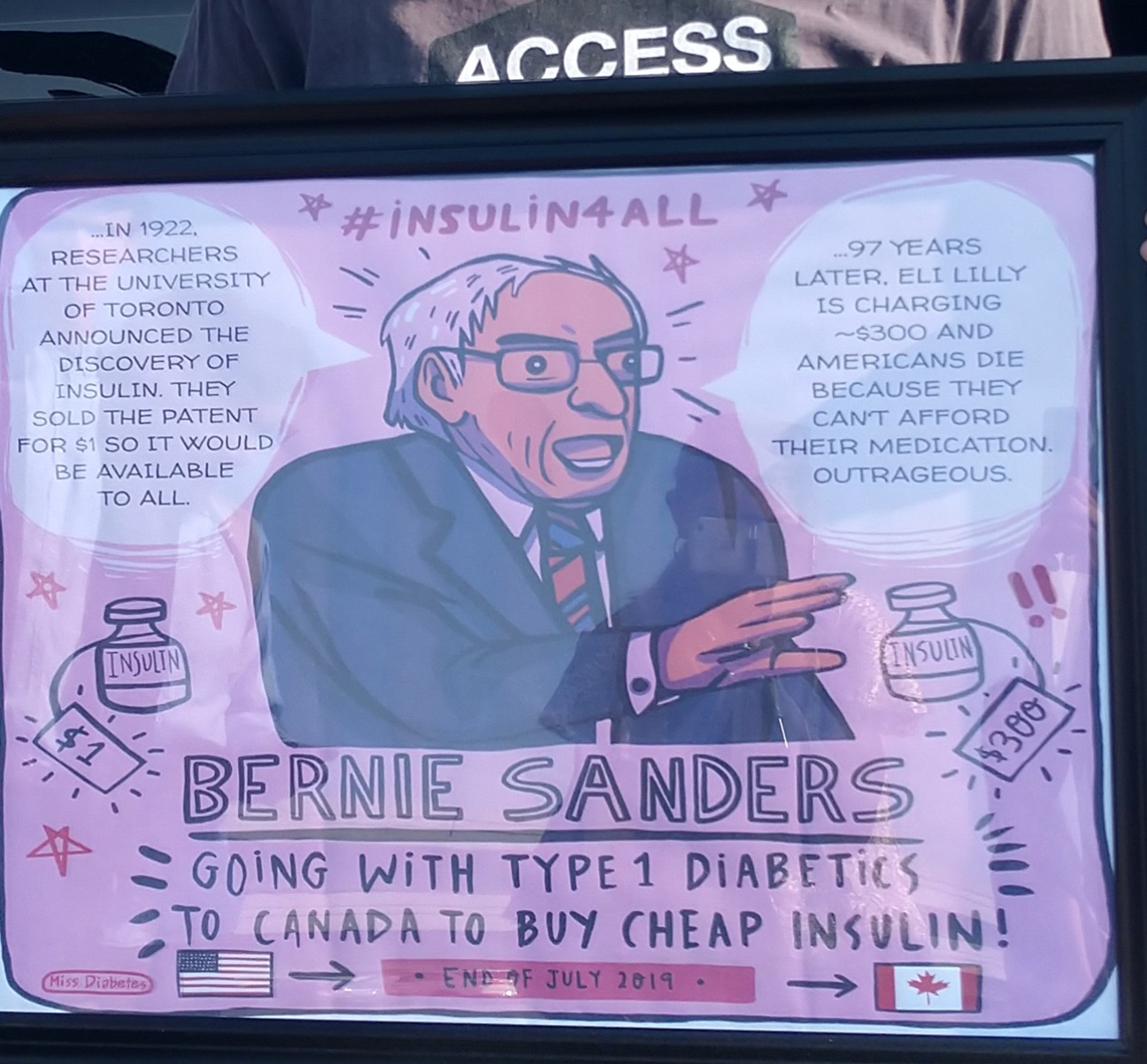 Bernie Sanders and Moving the Needle on Insulin Pricing