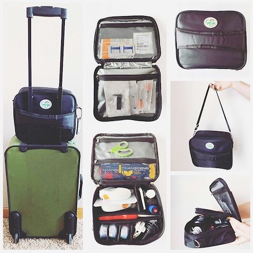 Eugo Sleek New Travel Bags For Diabetes Gear Sleek New Travel Bags For Diabetes Gear