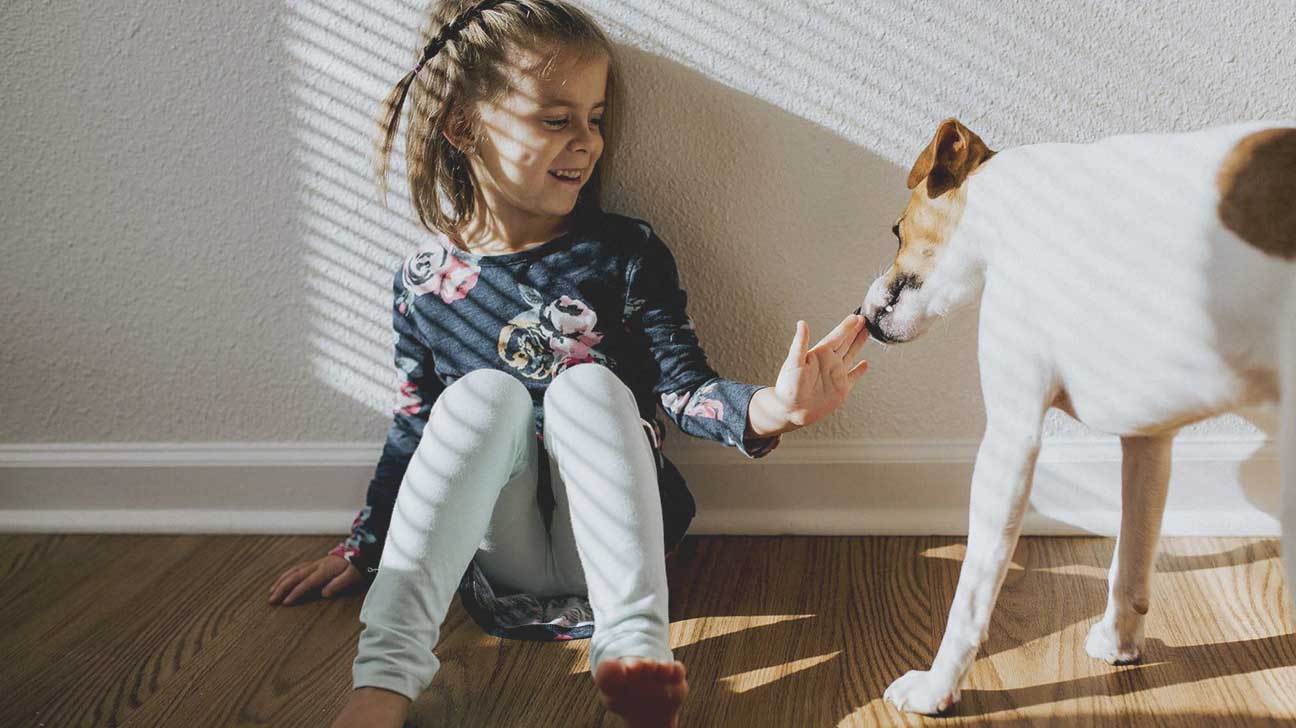 why is it good for a child to have a dog