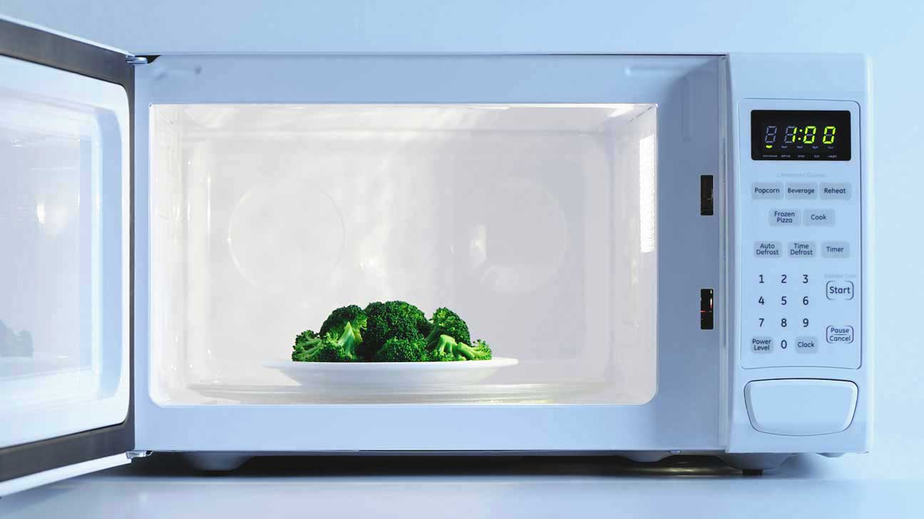 blue microwave