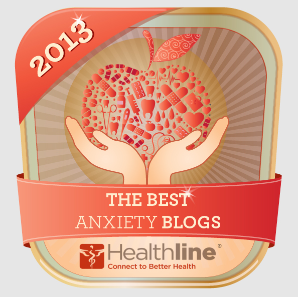 Best Anxiety Blogs 2013 Badge