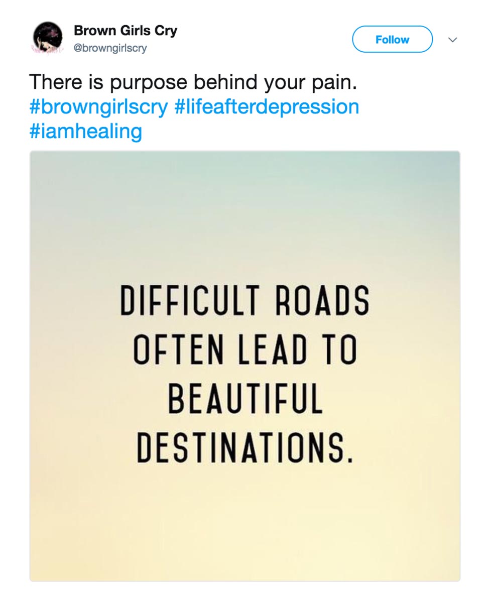 tweets on depression
